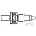 Raychem Rf Triaxial Connector, Male, Cable And Panel Mount, Solder Terminal, Jack DK-621-0412-P
